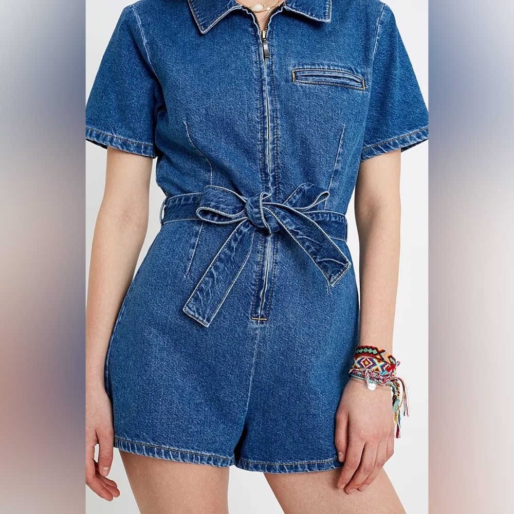 Urban Outfitters BDG denim  short romper no belt